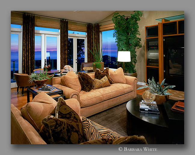 Laguna Beach residence interior photograph